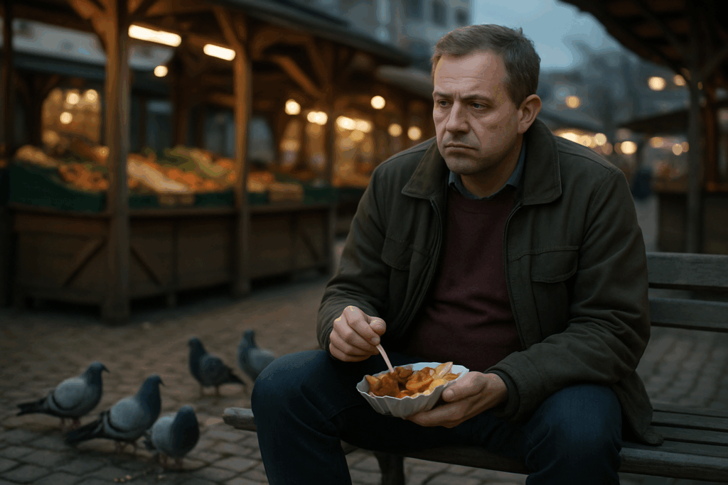 Brutale Tat: Mann tritt Taube zu Tode – wegen einer Pommes
