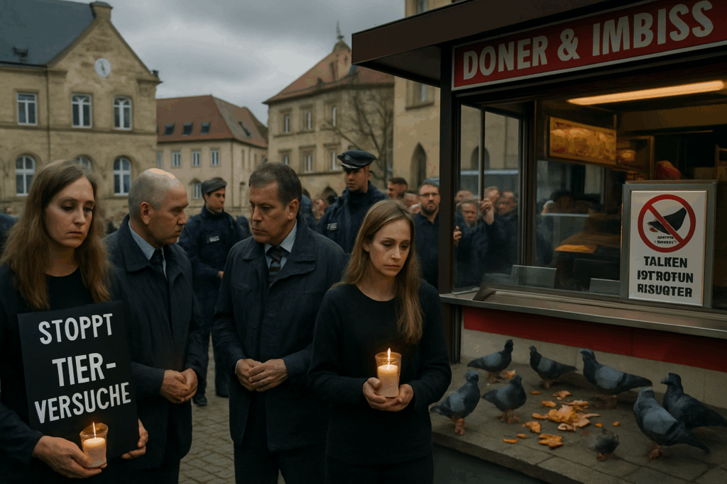 Brutale Tat: Mann tritt Taube zu Tode – wegen einer Pommes