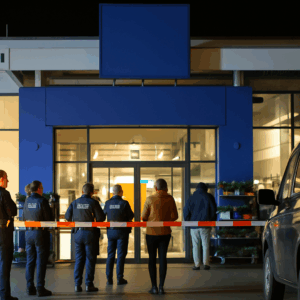 Lemgo Schock Teenager an Supermarkt Kasse erstochen Polizei jagt Täter