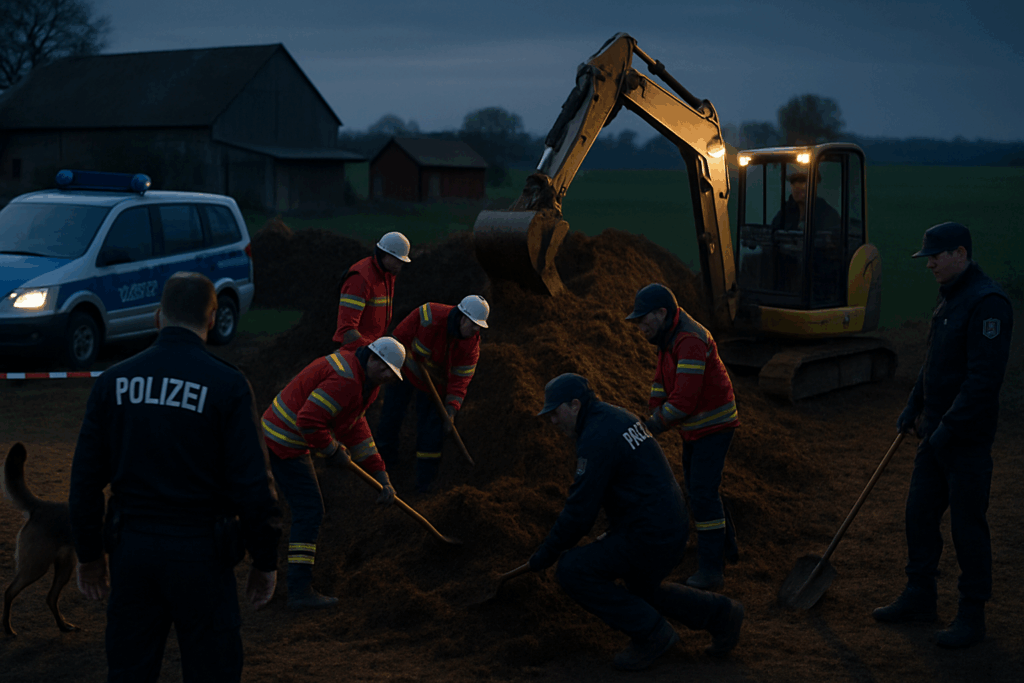 Mord an Fabian (8): Polizei durchsucht Mülldeponie