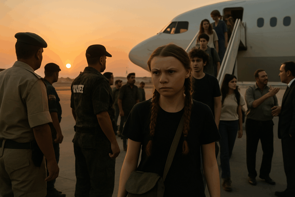 Nach Festnahme in Israel: Greta Thunberg berichtet von Misshandlungen – zu wenig Wasser, kaum Essen und Bettwanzen