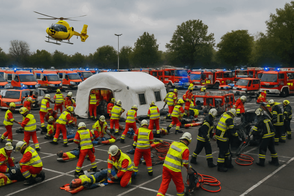 „Massenunfall von Verletzten“: Bus-Unfall! Wohl viele Kinder betroffen