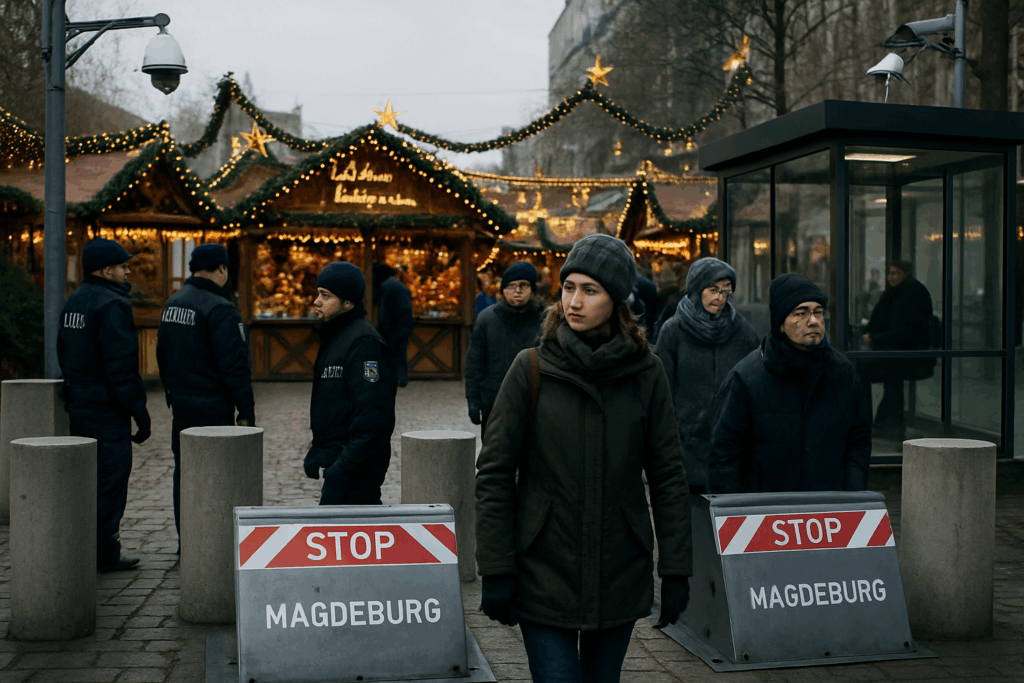 Schock im Gericht: Weihnachtsmarkt-Attentäter im Glaskäfig – Prozessbeginn in Magdeburg entfesselt die Menge!