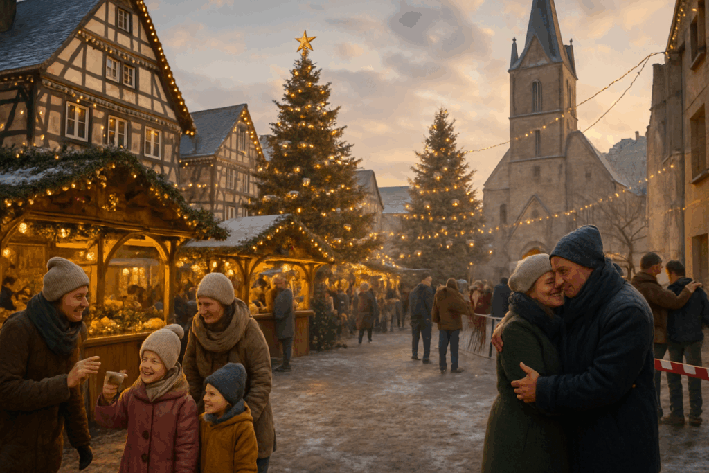 Bürger in Angst: Anschlag auf Weihnachtsmarkt in Bayern
