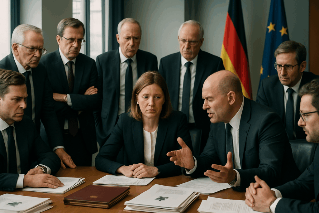 CDU-Aufruhr: Parteischwergewicht fordert Rückzug – harte Attacke auf Arbeitsministerin Bas