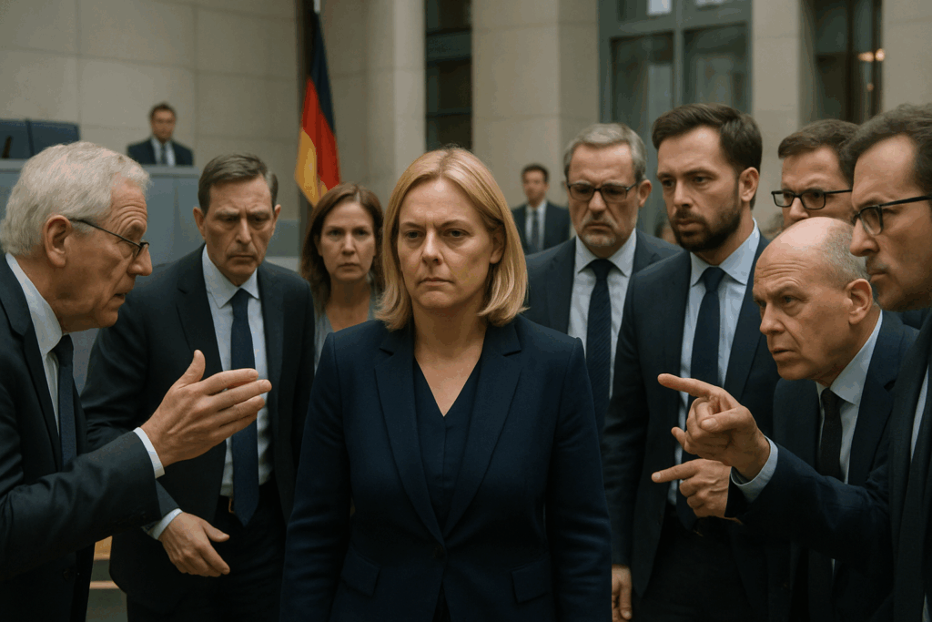 CDU-Aufruhr: Parteischwergewicht fordert Rückzug – harte Attacke auf Arbeitsministerin Bas