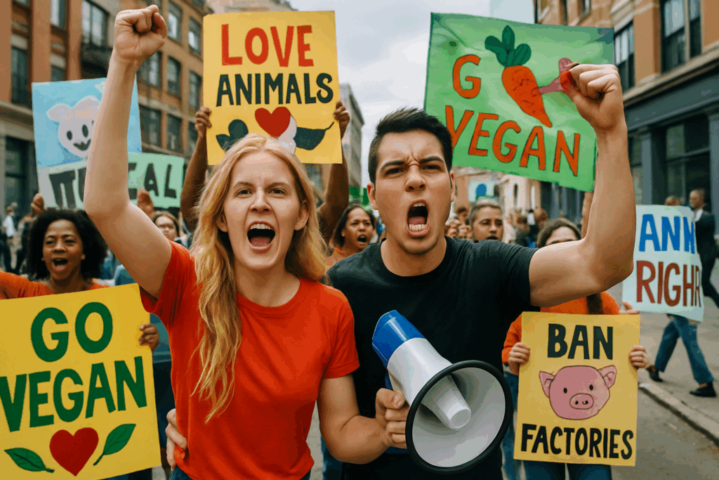 Militante Veganerin mit schlüpfrigem Geheimnis aus „Forsthaus Rampensau“