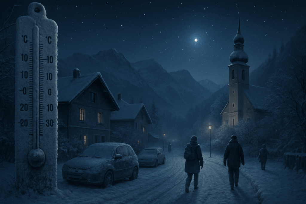 Schockfrost trifft Deutschland: So kalt wird die kälteste Nacht des Winters