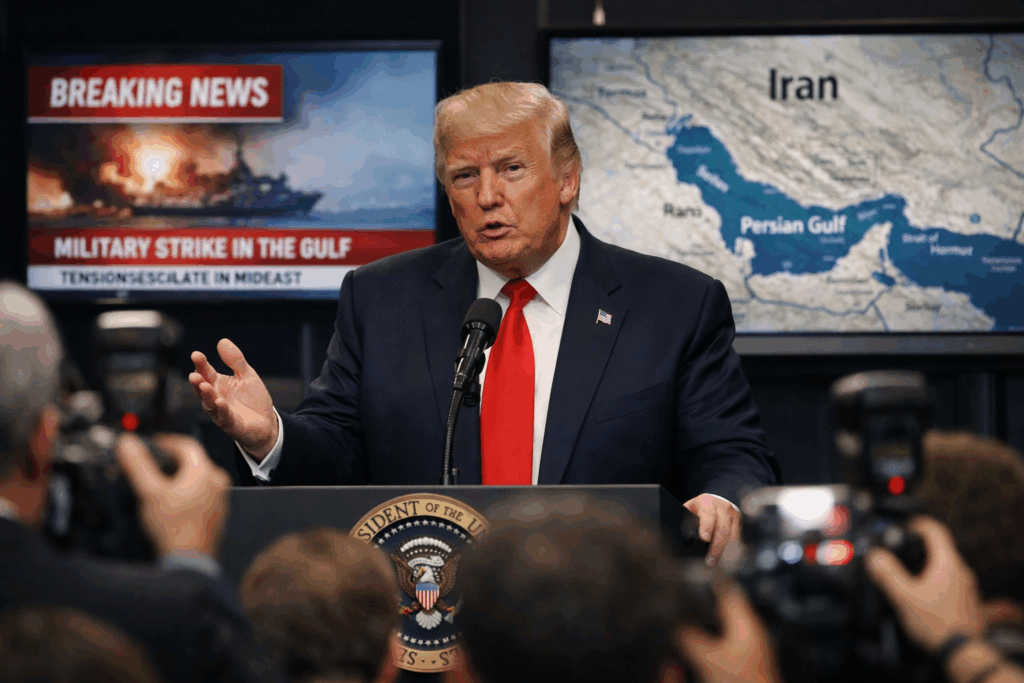 Trump stellt Hormus-Ultimatum – Mullahs drohen mit Krieg