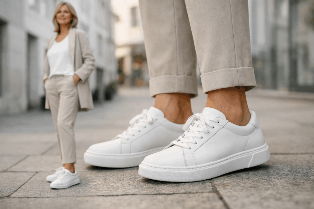 Über 50 und Turnschuhe tabu? Maria (33) sorgt für Aufsehen!