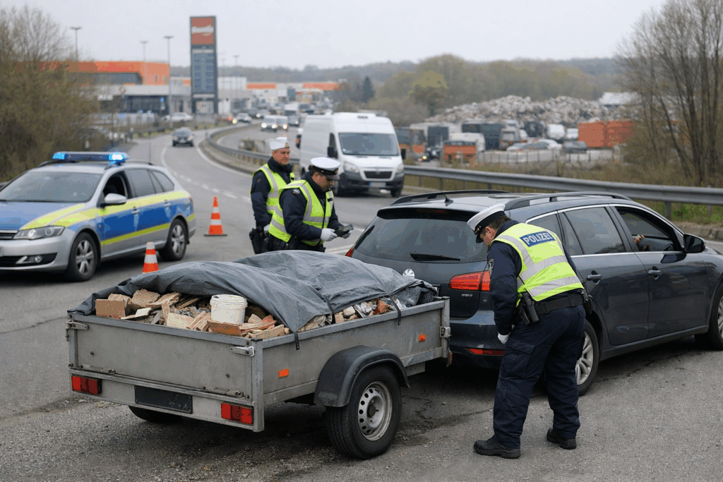 Offenes Transportieren im Anhänger? Harte Strafen drohen!