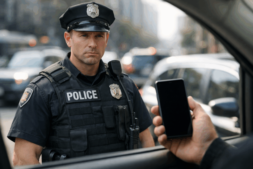 Polizeikontrolle: Darf die Polizei wirklich dein Handy nach Blitzer-Apps prüfen?