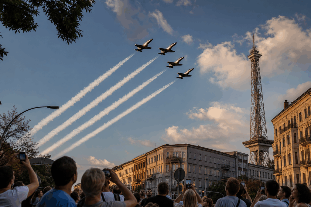 Alarmstufe Rot? Kampfjets donnern über deutsche Stadt!