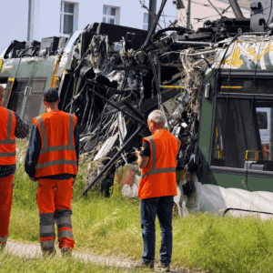 Verkehrs-Drama eskaliert: Straßenbahn entgleist und wird aufgerissen – mehrere Menschen schwer verletzt