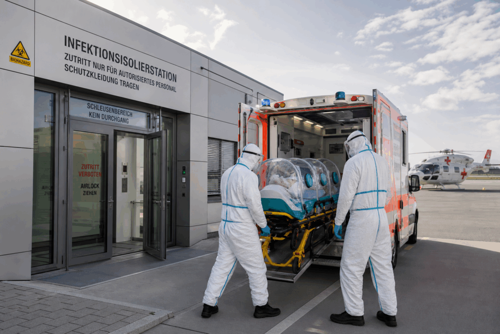 Ebola-Patient landet in Deutschland – WHO warnt vor neuer Gefahr!