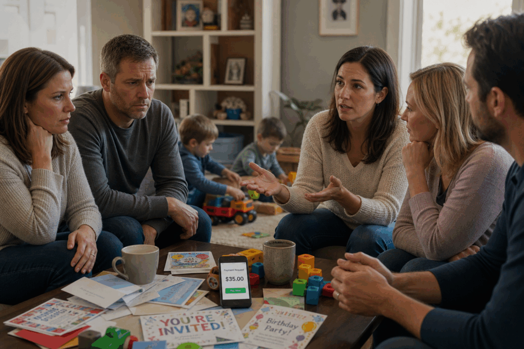Kindergeburtstag eskaliert am Ende: Wegen einer Aktion des Vaters!