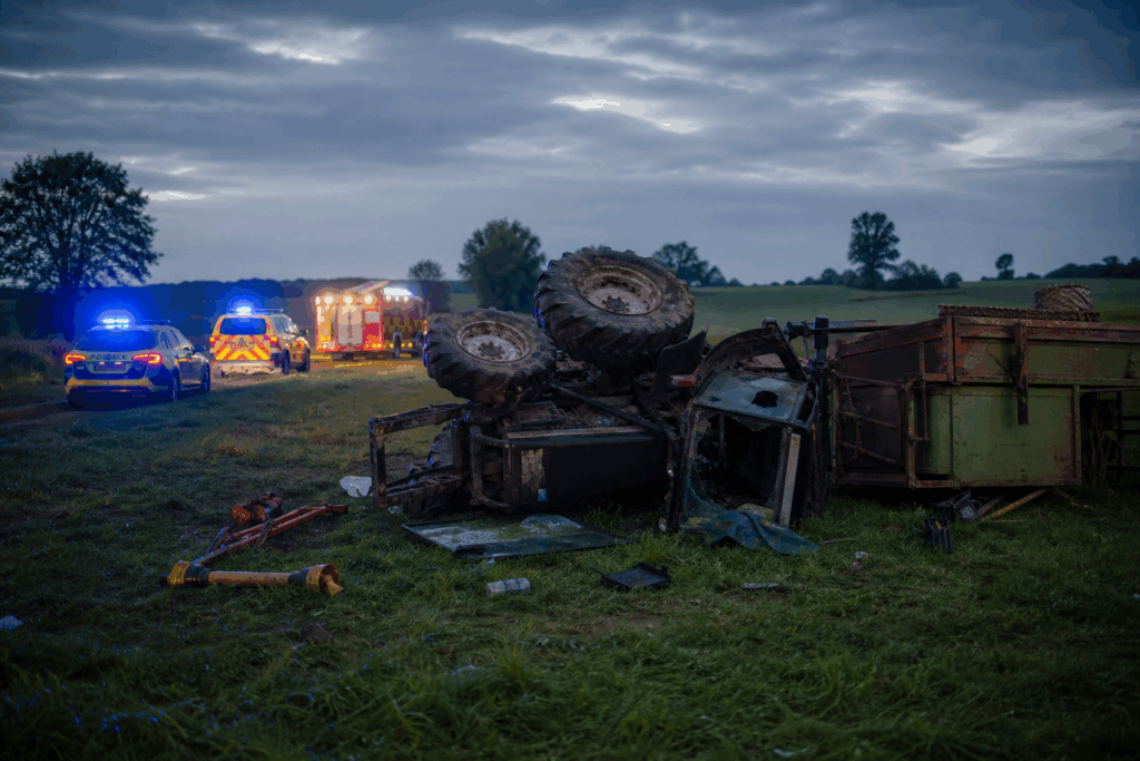 Schreckliches Unglück: Vater und Tochter (6) sterben bei Traktor-Unfall – ein Detail schockiert besonders