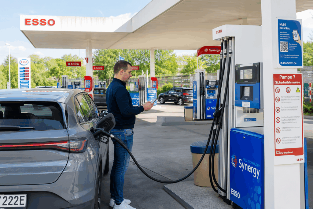 Diese Tankstelle lässt deine Spritkosten plötzlich fallen!