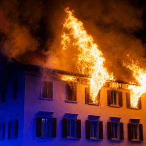 Großbrand mit Verletzten: Haus brennt vollständig aus – mehrere Menschen werden vermisst