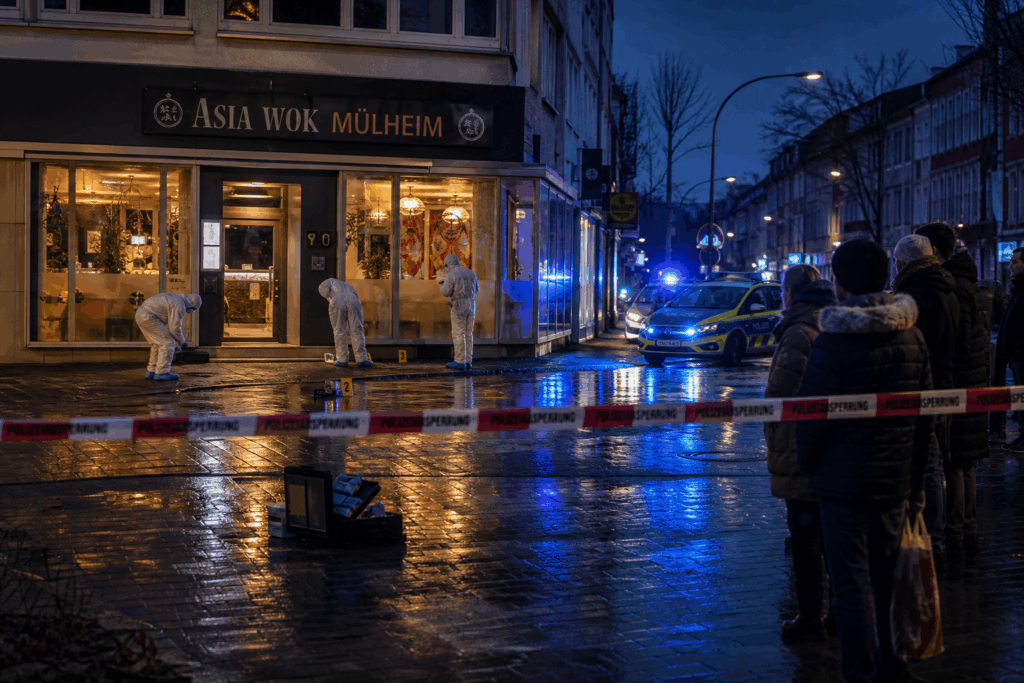 Schüsse: Mann (41) schwer verletzt – Gezielter Angriff vor Restaurant schockiert Deutschland!