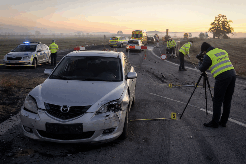 Tödlicher Crash bei Markierungsarbeiten: Sieben Menschen sitzen im Fünfsitzer – mehrere Tote nach schwerem Unfall