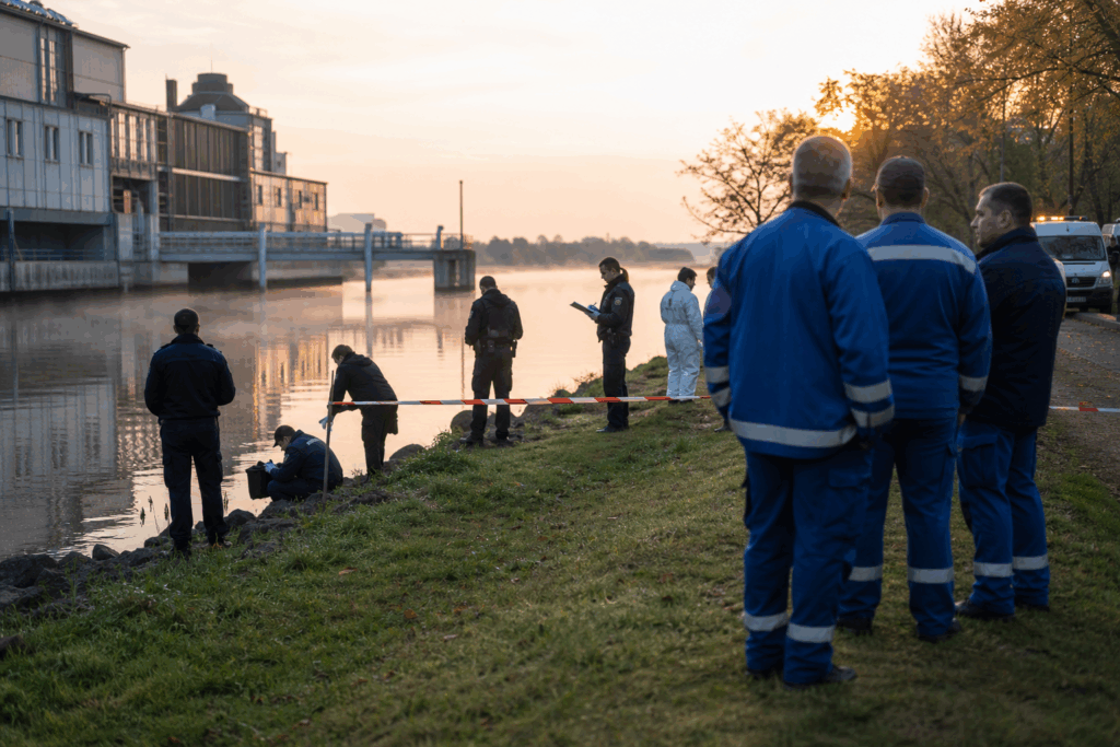 Unheimlicher Fund im Fluss: Polizei zeigt krasses Foto – jetzt werden dringend Hinweise gesucht