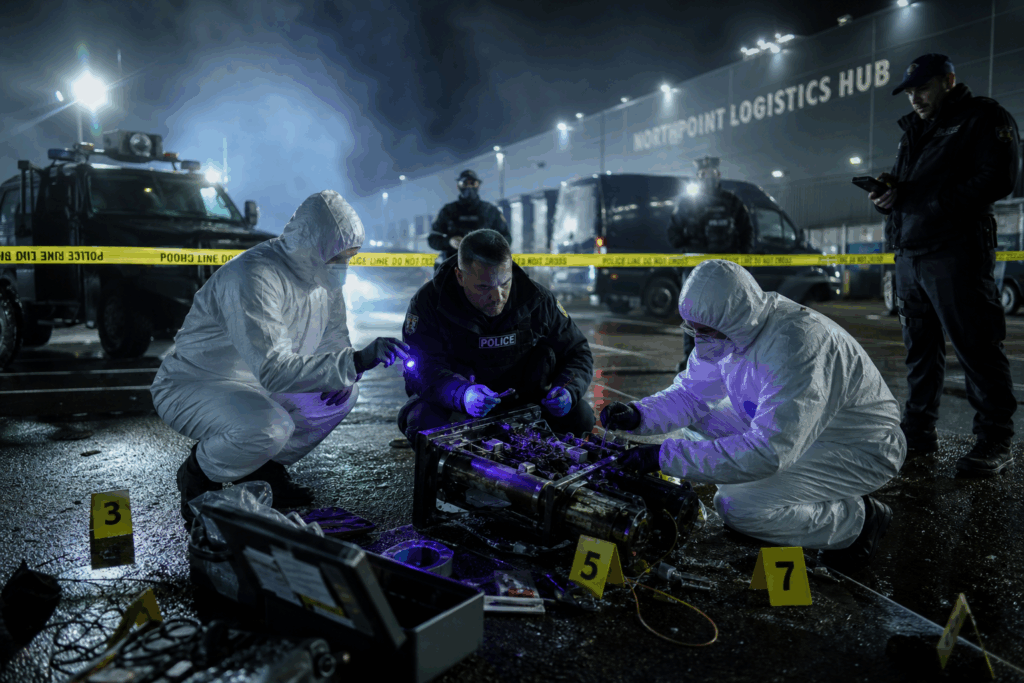 Weitere Drohne und Sprengstoff entdeckt – Polizei warnt sofort!